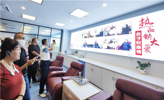 全市精神文明創(chuàng)建工作觀摩活動(dòng)走進(jìn)市中心血站